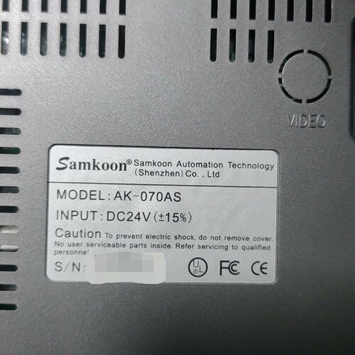 询价-samkoon显示屏AK070AS显控7寸触摸屏成色