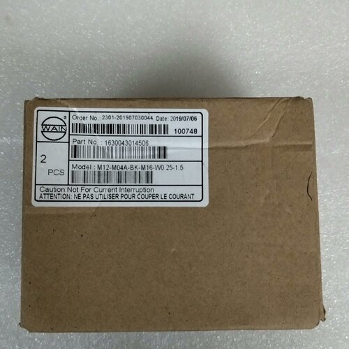 WAIN连接器M12M04ABKM16W0.25-询