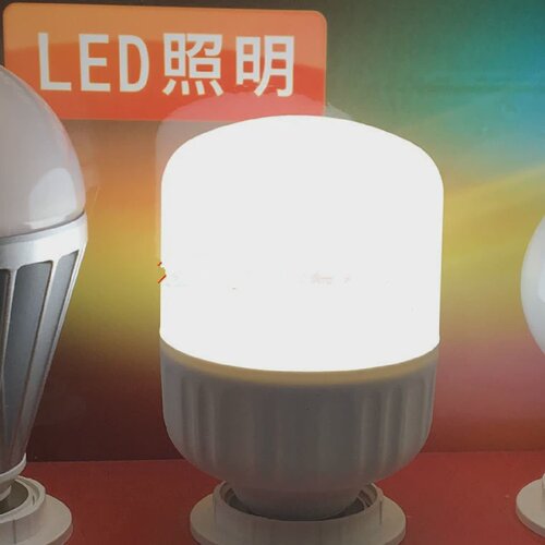 LED灯泡LED5W9W13W18W28W38W48W灯泡大螺口E27灯泡LED圆柱形灯泡