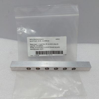 Aker 52418 Manifolds Base In Alluminio