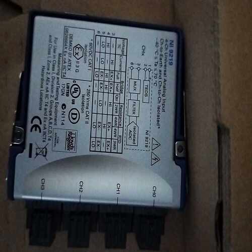 原装NI9219模块4通道通用模拟输入支持-40到7