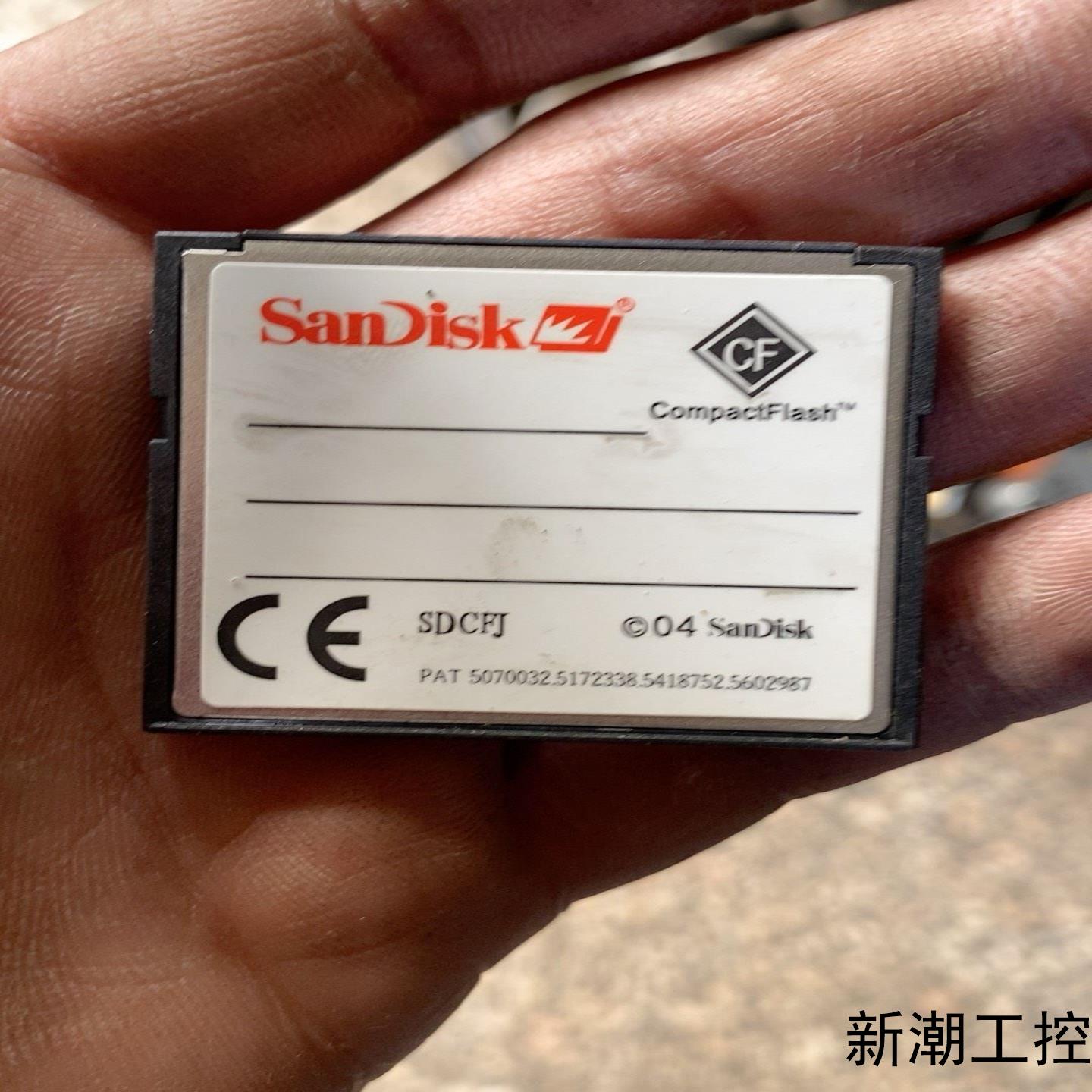 闪迪CF卡型号SDCFJ2004年产品成色如图实物拍议价商品