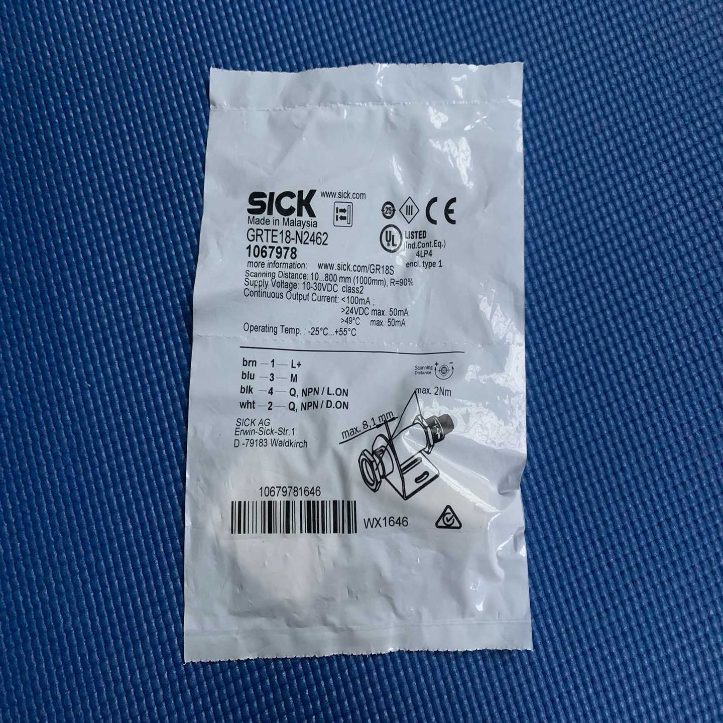 (询价)西克sick光电传感器GRTE18-N2462