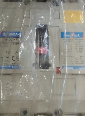 1Pc Nuevo Interruptor Automtico Terasaki H100NF 3P 40A H100N