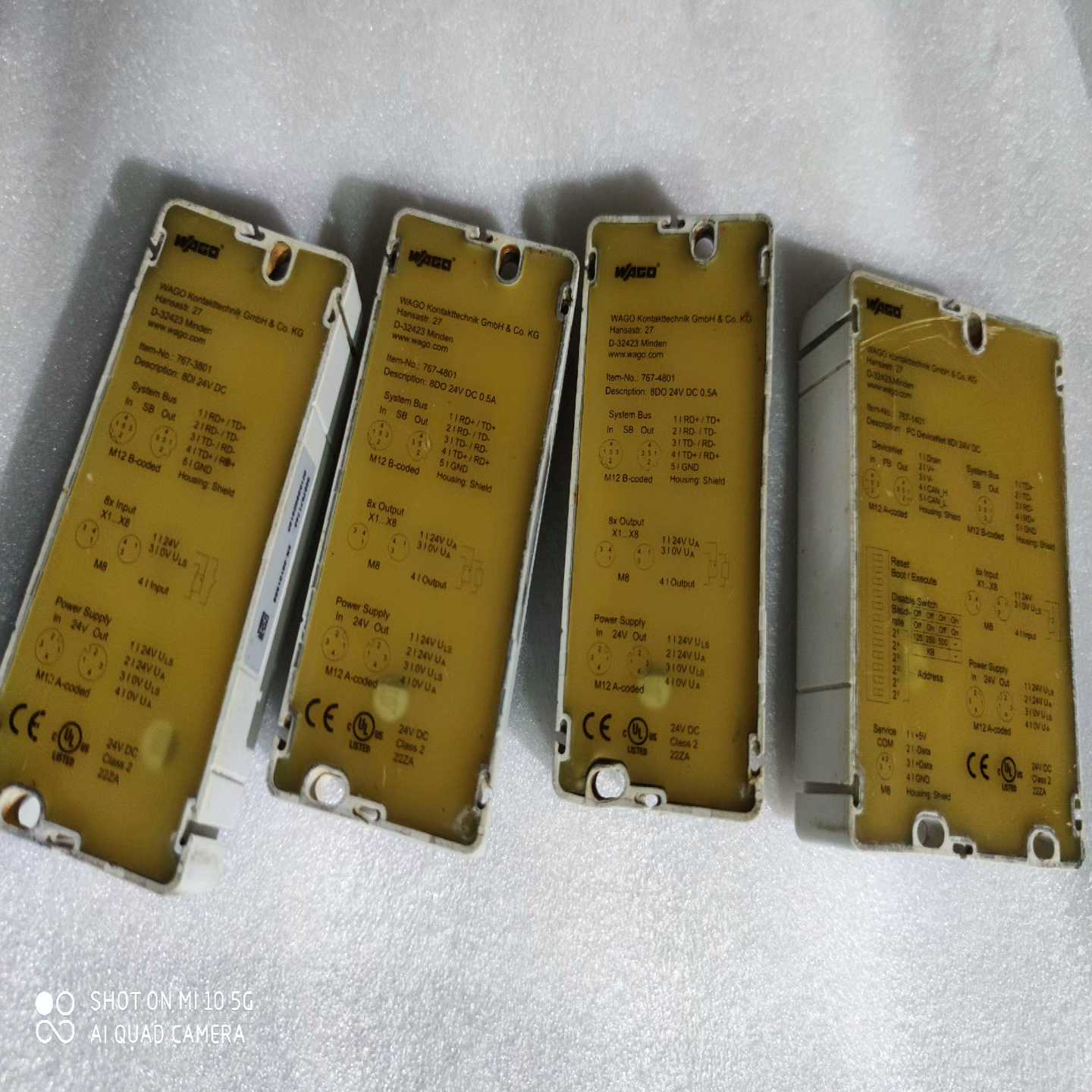 议价原装德国万可/WfAGO总线模块767-1401插头座坏了，现货/维修