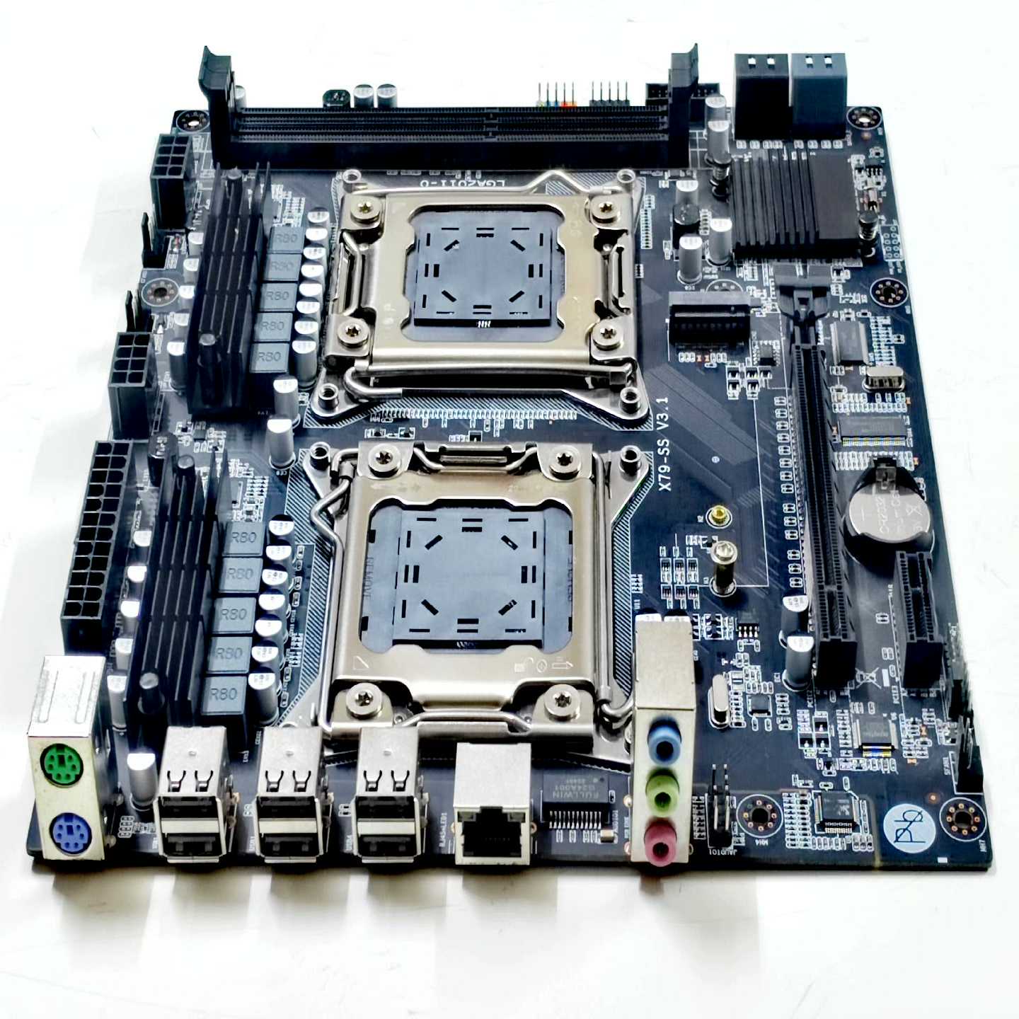 （议价）x79双路主板支持服务器内存ddr3上e5267