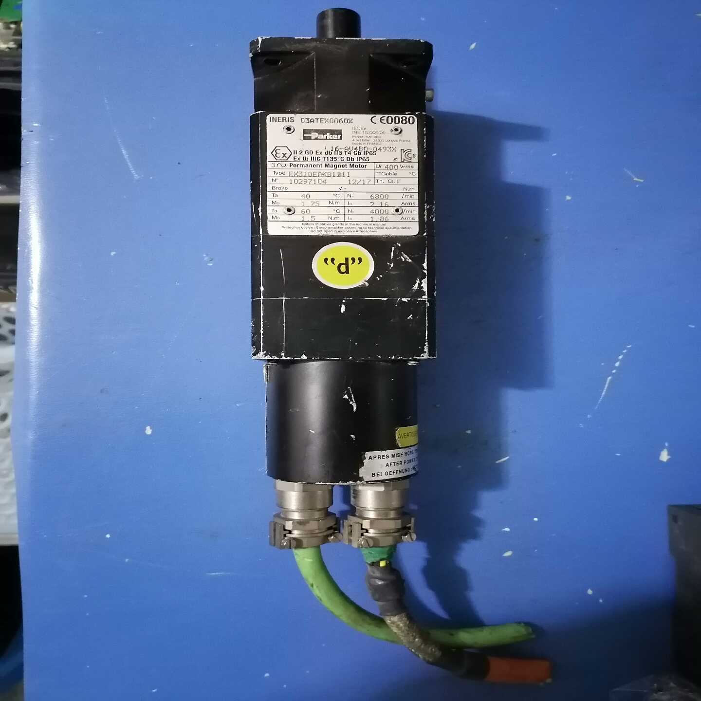 议价派克伺服电机EX310EAKB1211