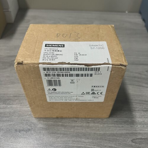 214-1BG40-0XB0全新封CPU1214C通电测试议价