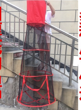 筏钓大肚子涂胶筏钓船钓水库大鱼护网兜鱼护网送鱼护包