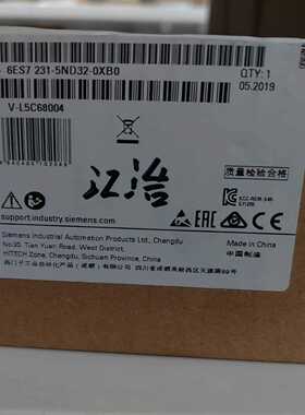 【议价】6ES7231-5ND32-0XB0适用