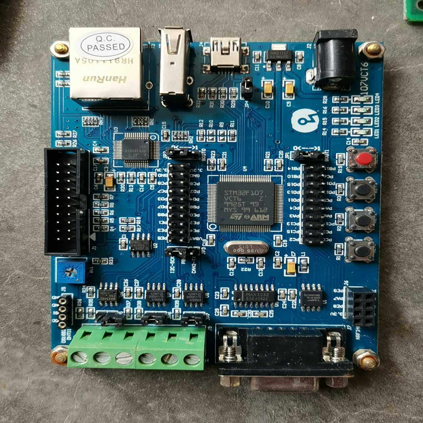 浩普STM32F107VCT6 开发板 带 485  双CA~询价