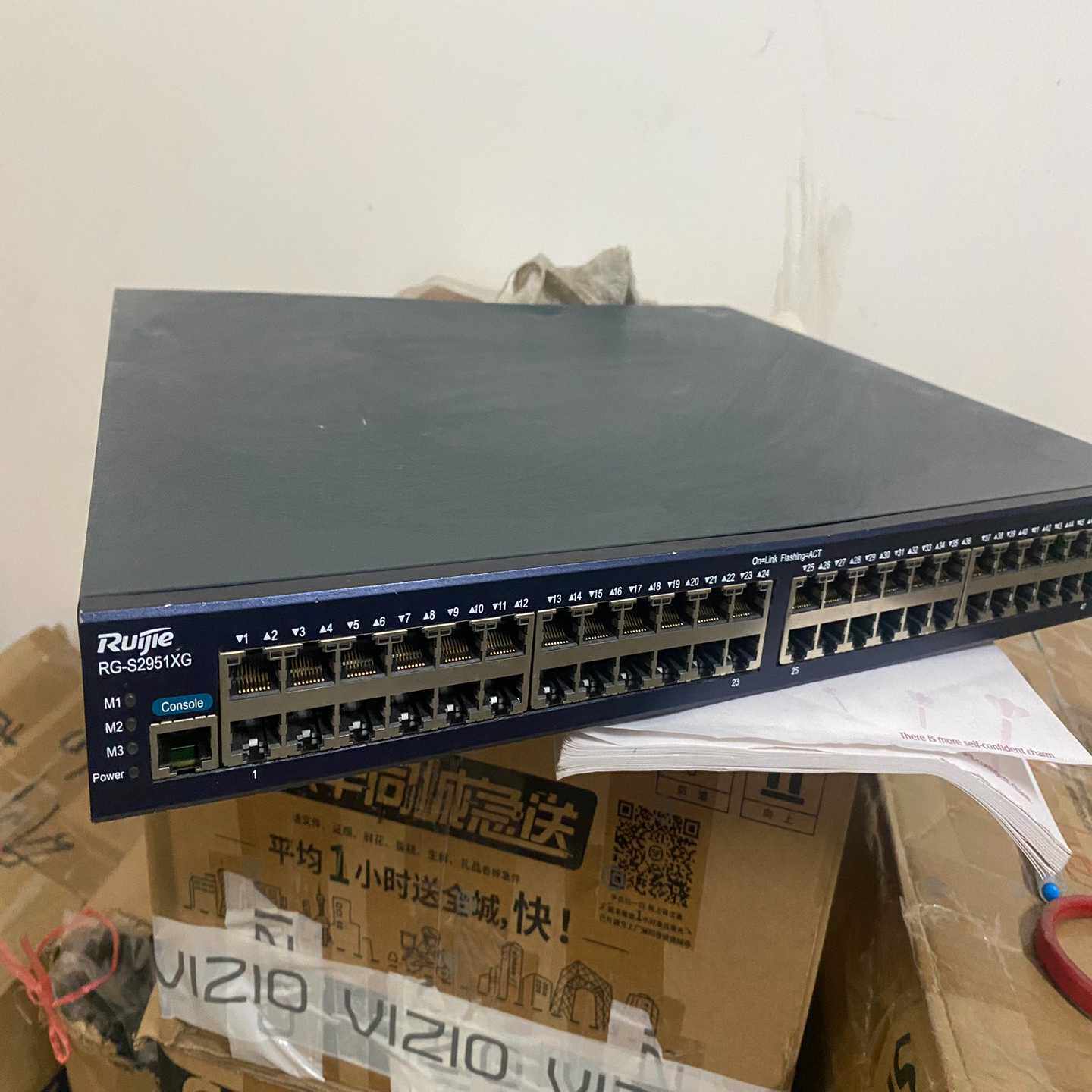 锐捷RG-2951XG48口千兆电交换机全新议价出--议价商品