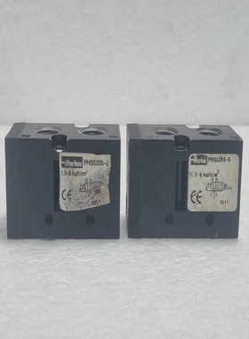 ParkerPHS520S-8SolenoidPneumaticValve-LotOf2pcs