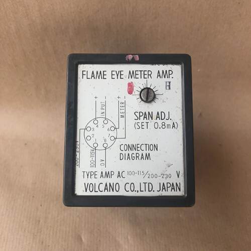 Vulkan Flamme Auge Meter Typ AMP MFCBKAMP
