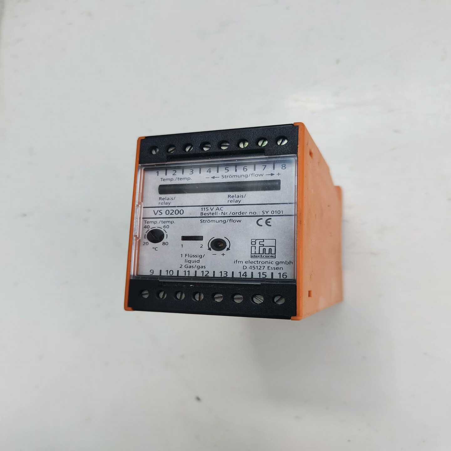 询价IFMSY0101易福门VS0200流量传感器的控制显示模