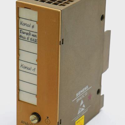 Siemens Simatic S5 6ES5 4708MC11 EStand 01 Analog Output use