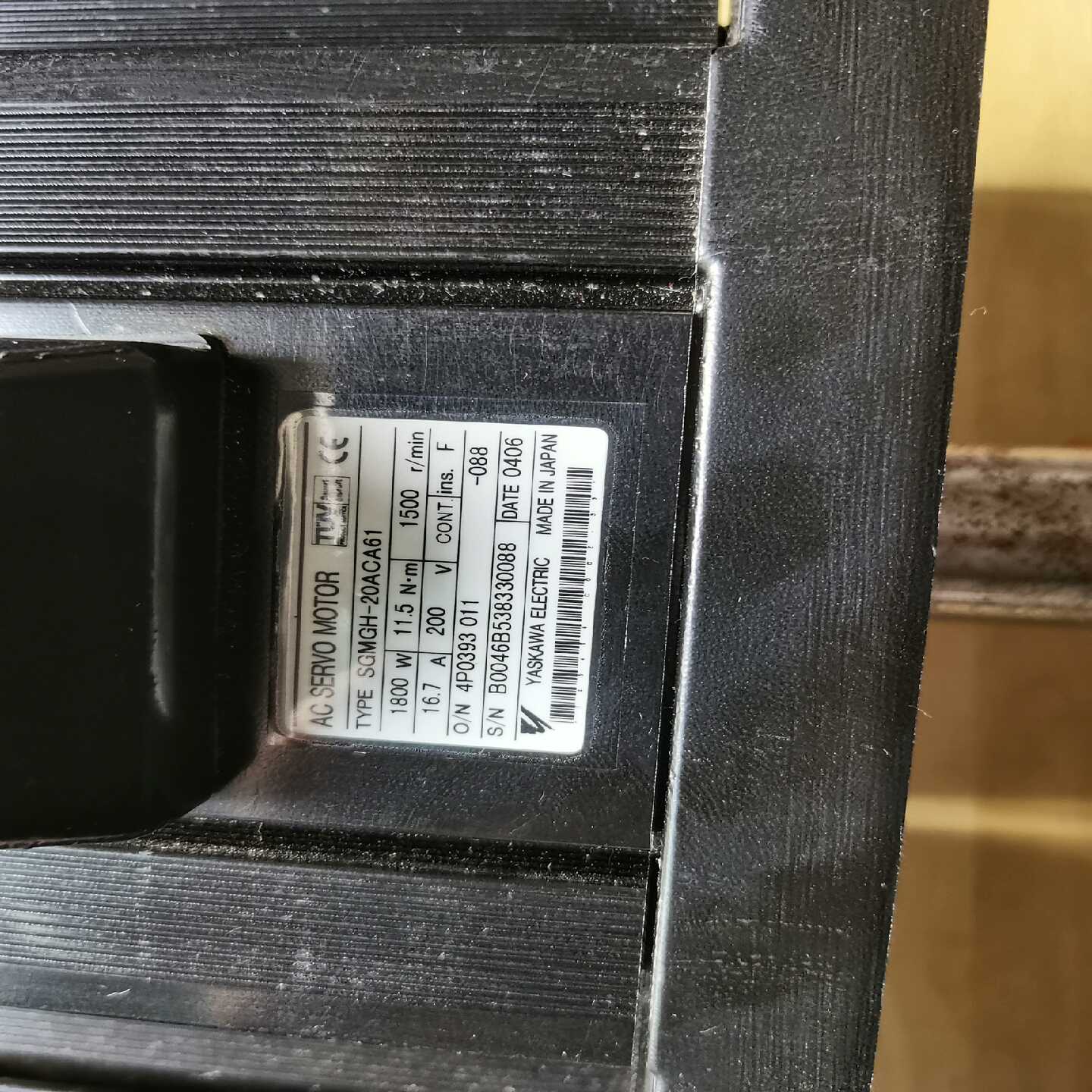 议价SGMGH-20ACA61安川伺服电机1800W