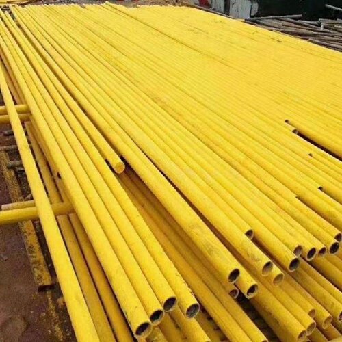 建筑钢管水漆工地钢结构金属漆防锈漆油漆扣件环保水性漆黄色桶装