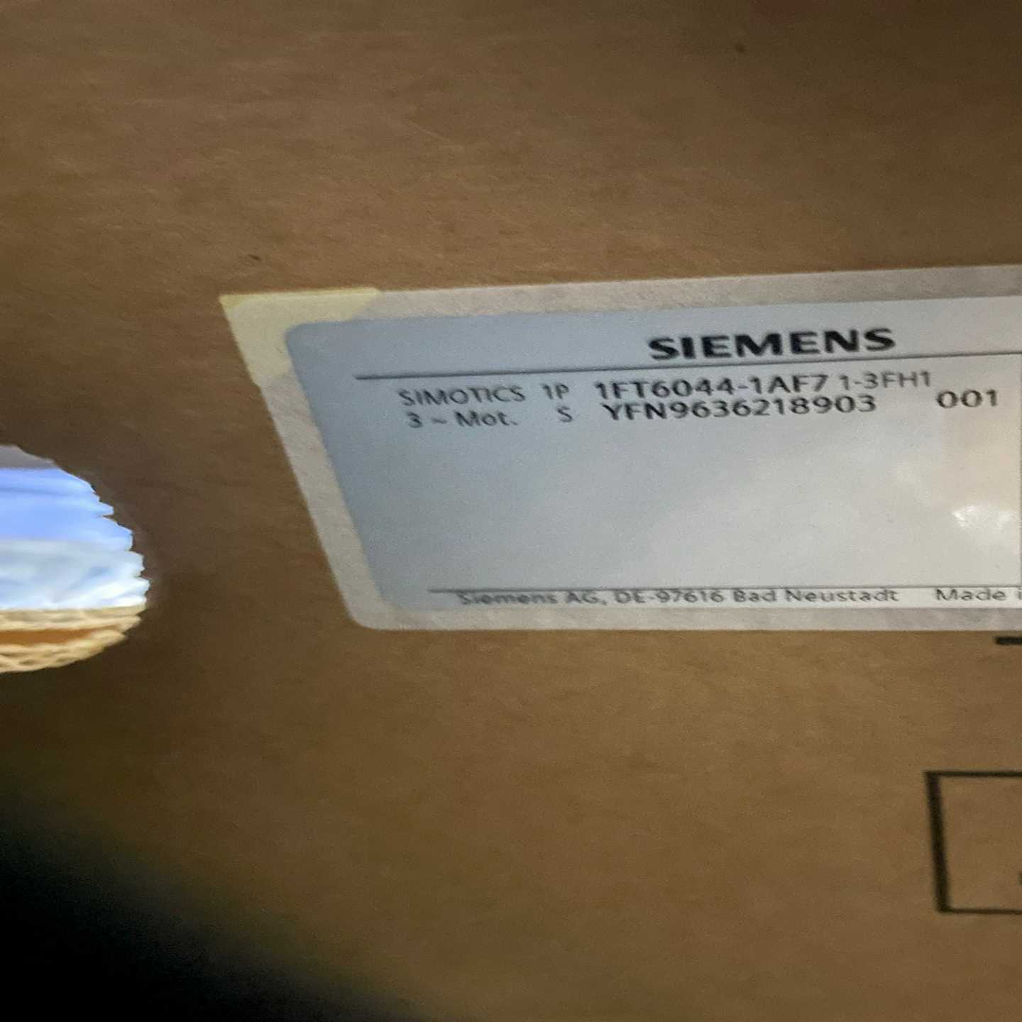 【议价】未拆封1FT6044-1AF71-3FH1