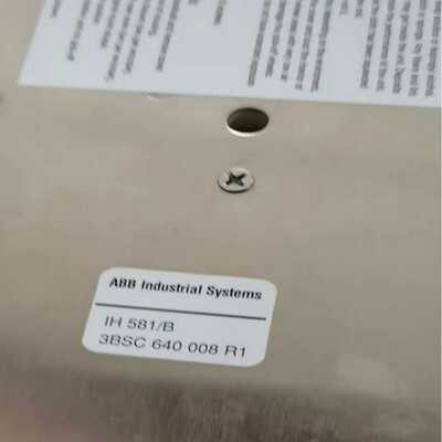 【星慕电子】ABB 3BSC640008R1  Refurbished