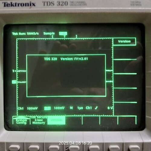 寻I100m数字示波器TDS320采样500MSs
