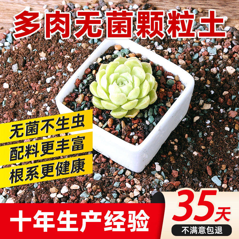多肉营养土颗粒土养肉肉专用土壤种植土铺面石纯颗粒小苗老桩