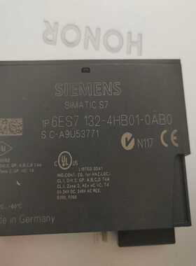 【议价】6ES7132-4HB01-0AB0裸货，一边卡扣断裂，适用