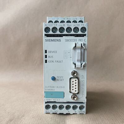 SIEMENS 3UF70001AU000 SIMOCODE PRO C MOTOR MANAGEMENT EINHEI