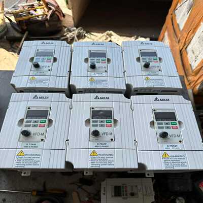 正品拆机台达M系列0.75kw/380vVFD007M43--议价商品