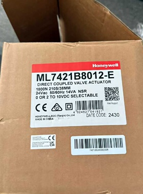 议价美国HoneywellHoneywell执行器ML7421B8012-E 全新原装现货