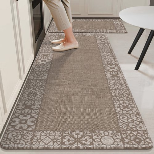 厨房地垫防滑防油可擦免洗地毯垫2025新款家用吸水防水专用脚垫子