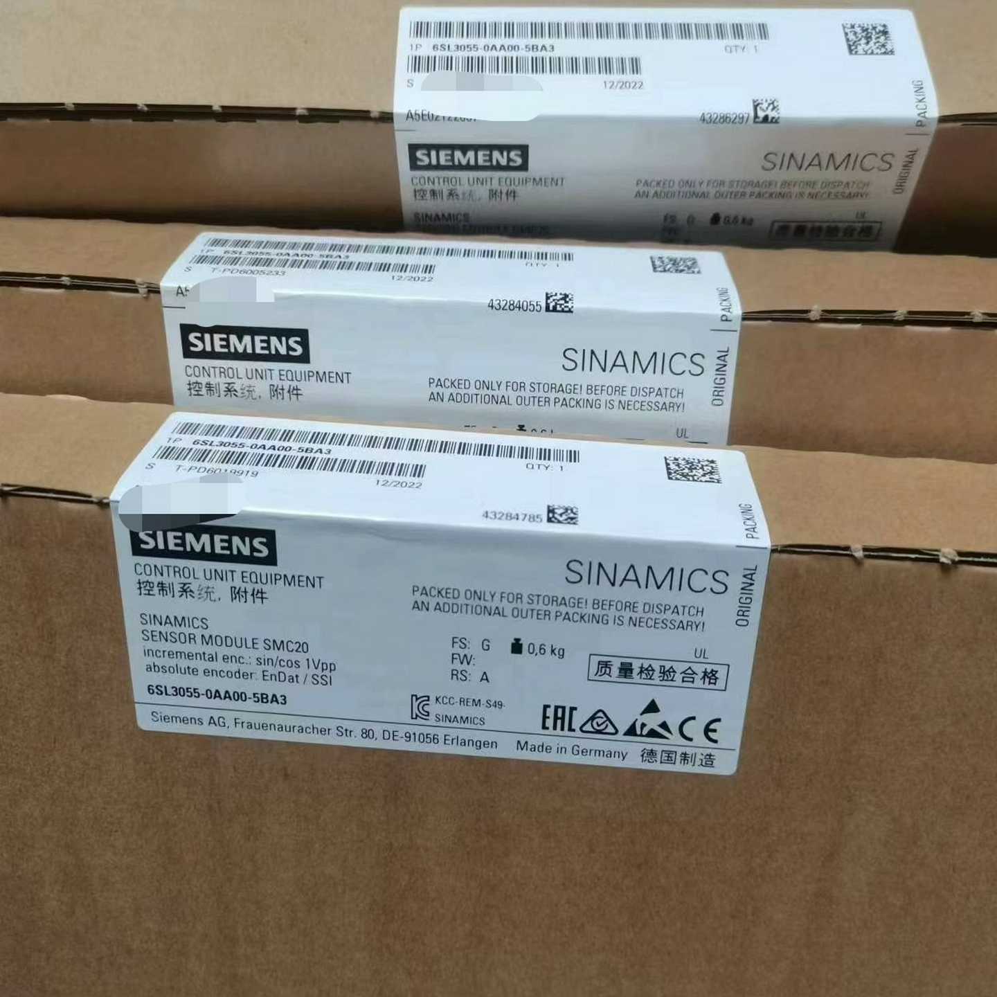 S120 传感器模块6SL3055-0AA00-5BA~询价