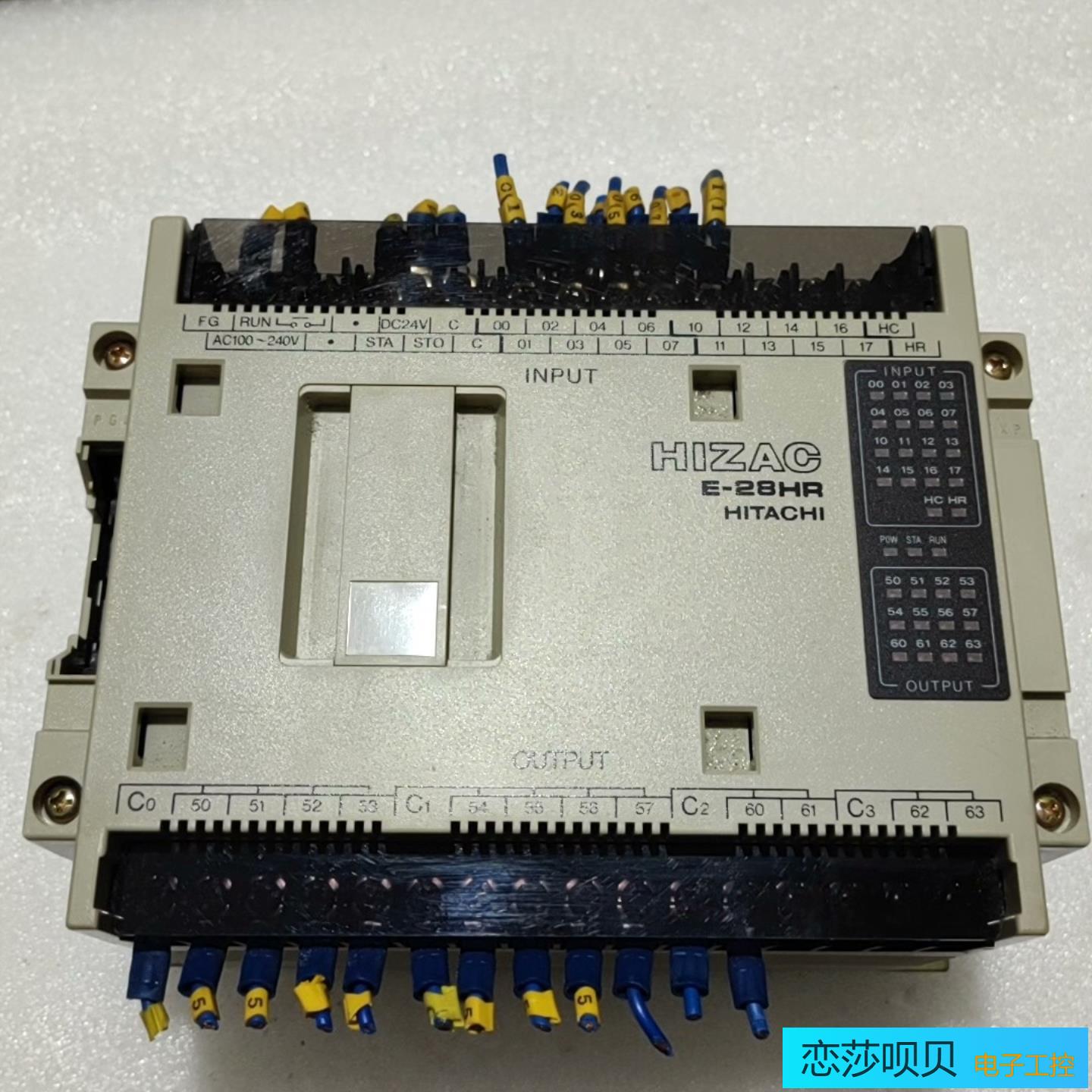 日本HlZAC日立PLCE一28HR实物拍照