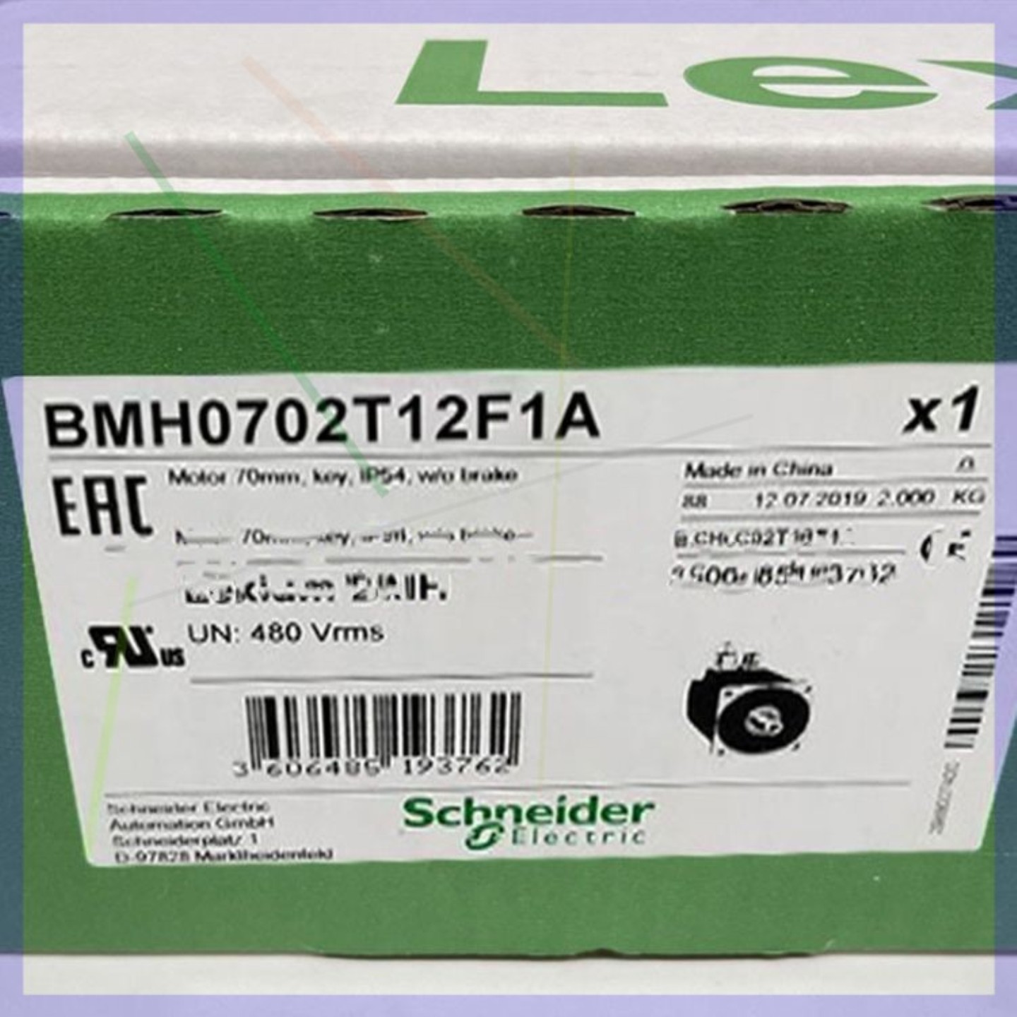 售前询价BMH0702T12F1A施耐d伺服马达全新原装正品