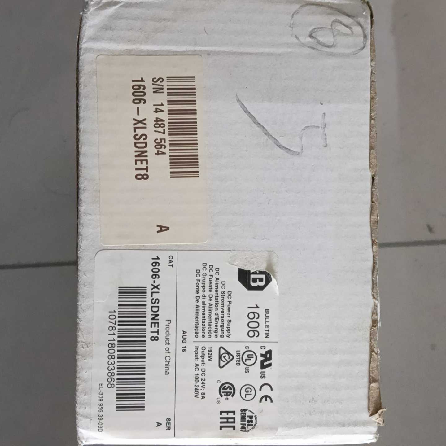 AB罗克韦尔1606-XLSNET8开关电源，全新原装正品，
