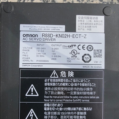 询价-200w驱动器R88DKN02HECTZ成色如图