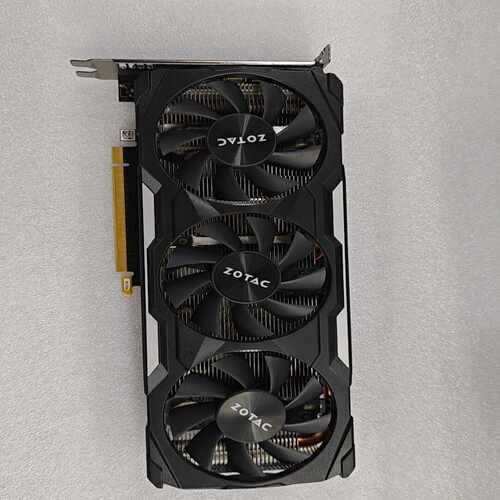 索泰1660super6G显卡三风扇，刚拆机无修，功能完好--议价商品