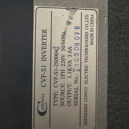 询价-康沃变频器CVFS12S0004B220V0.