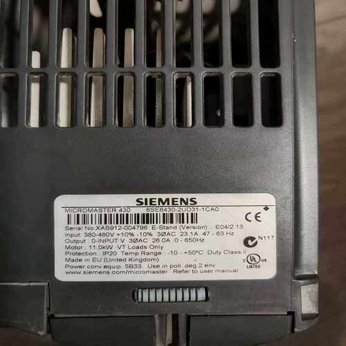 变频器430系列变频器11KW 6SE6430-2UD~询价