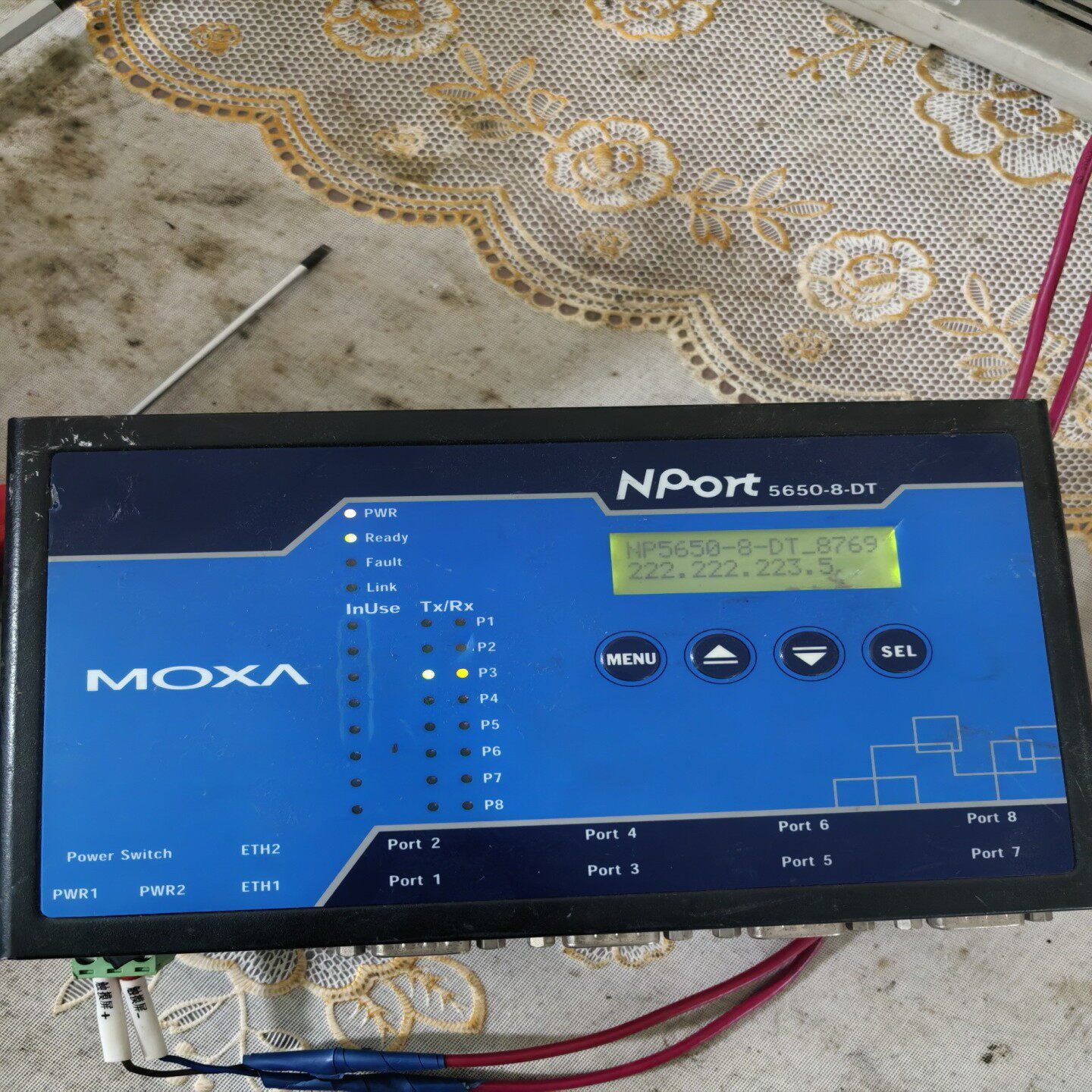 摩莎moxa nport 5650