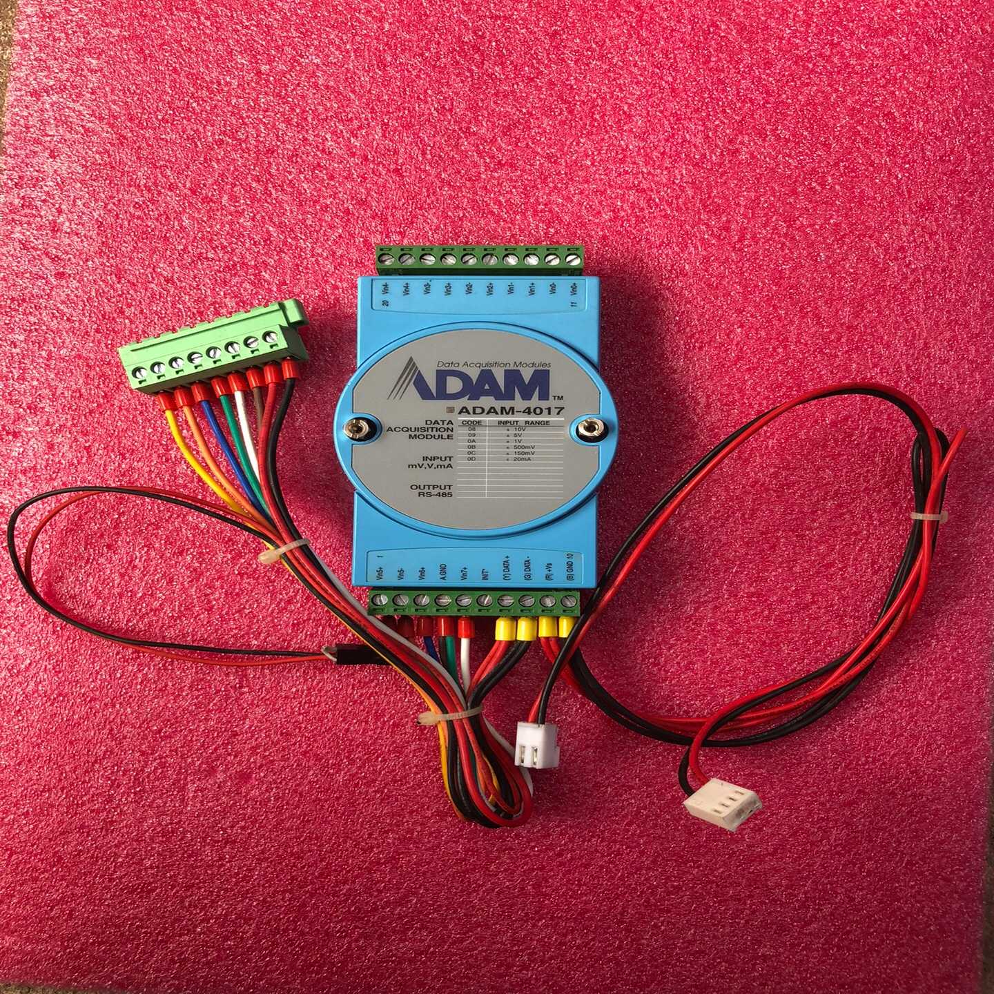 ，ADAM-4017模块，成色九五，功能正常询价