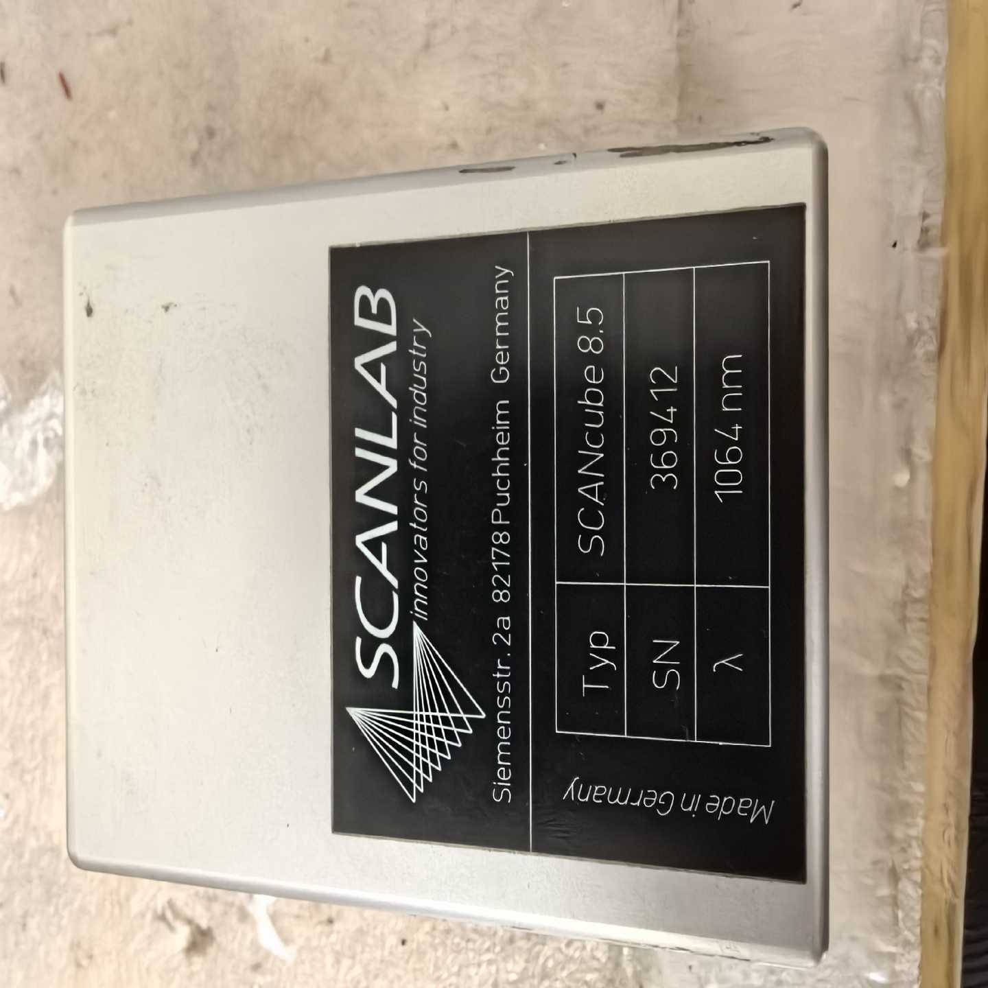 德国进口 SCANLAB 振镜 SCANcube 8.5一议价商品