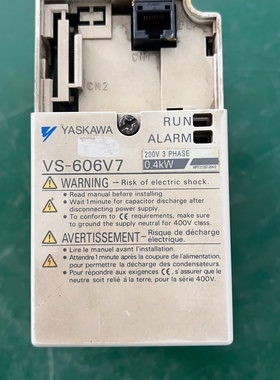 安川变频器CIMRV7AT20P4AC3PH三相220V