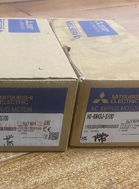 三菱伺服电机HGKN43JS100原装正品全新未使用