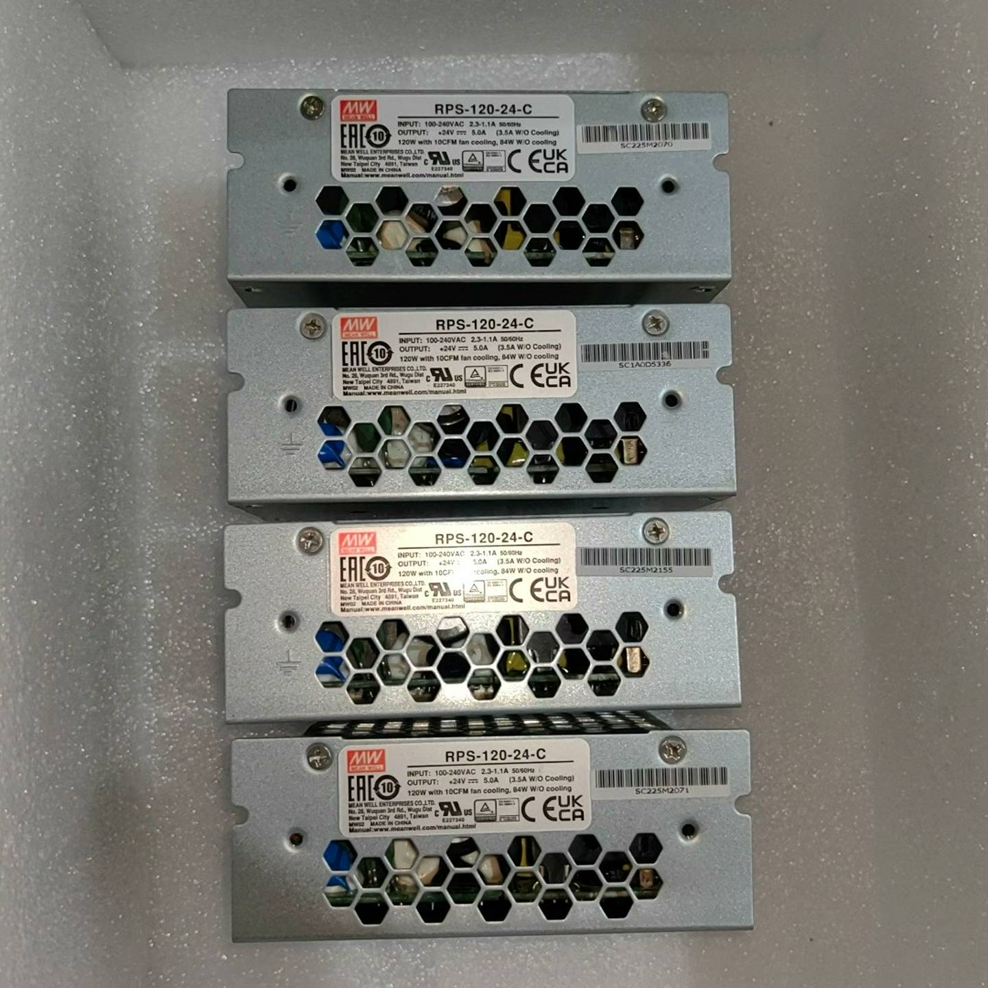 咨询-MW/明纬RPS-120-24-C电源24V5.0A