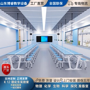 物理化学生物仪器准备室易燃品通风橱柜 新型理化生实验室智能吊装