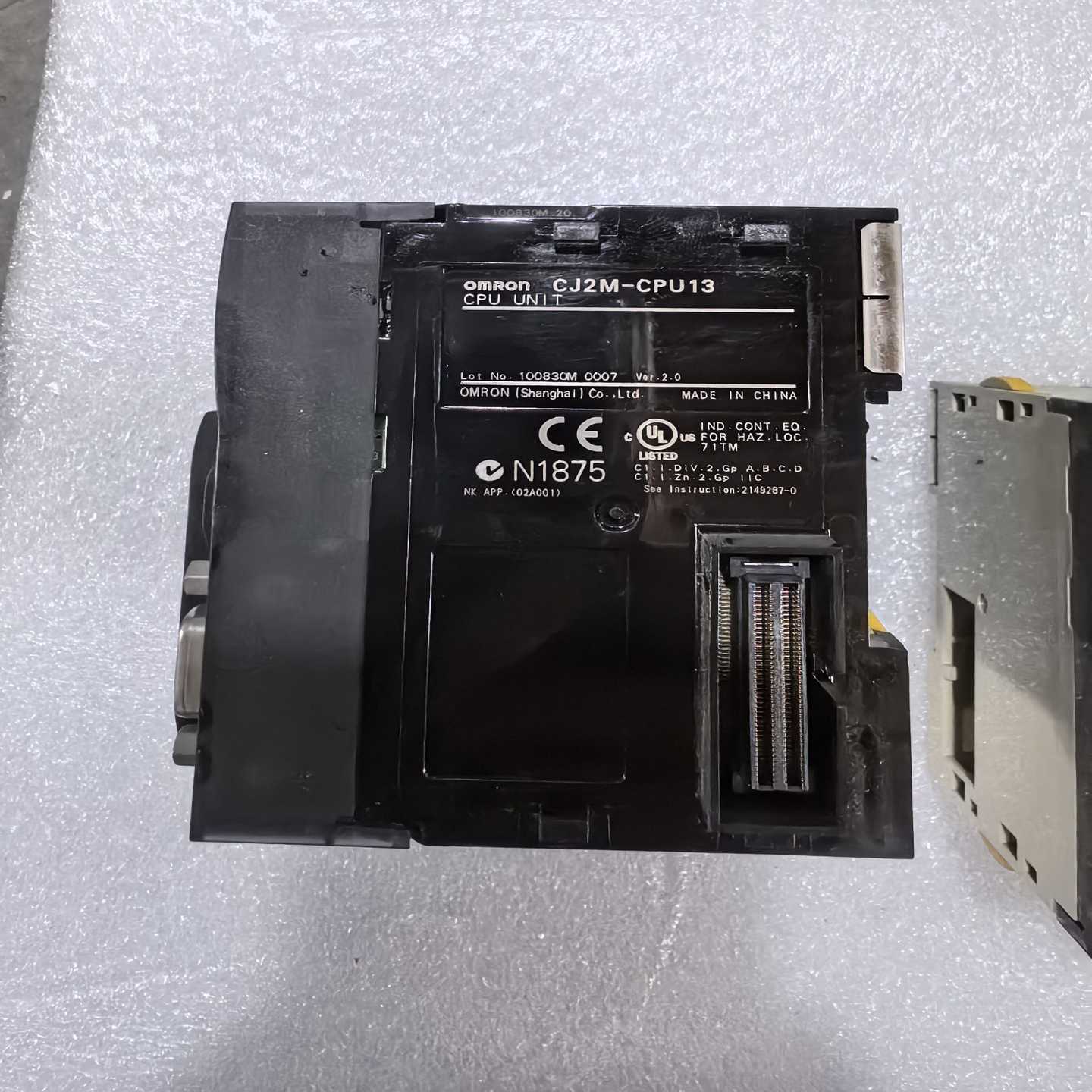 PLC套装CJ2M-CPU13包含电源模块和其他扩展模询价