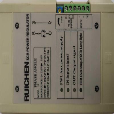 RCSCR-1-4-030P RUICHEN瑞铖单相电力调整器SCR 30A RCSCR-1-4 正