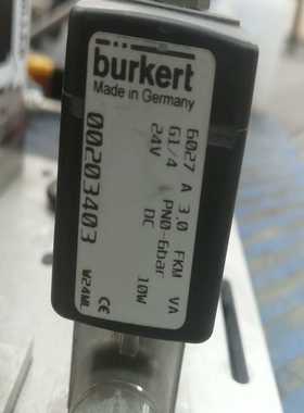 德国原装Burkert电磁阀，型号6027A3.0PN--议价商品