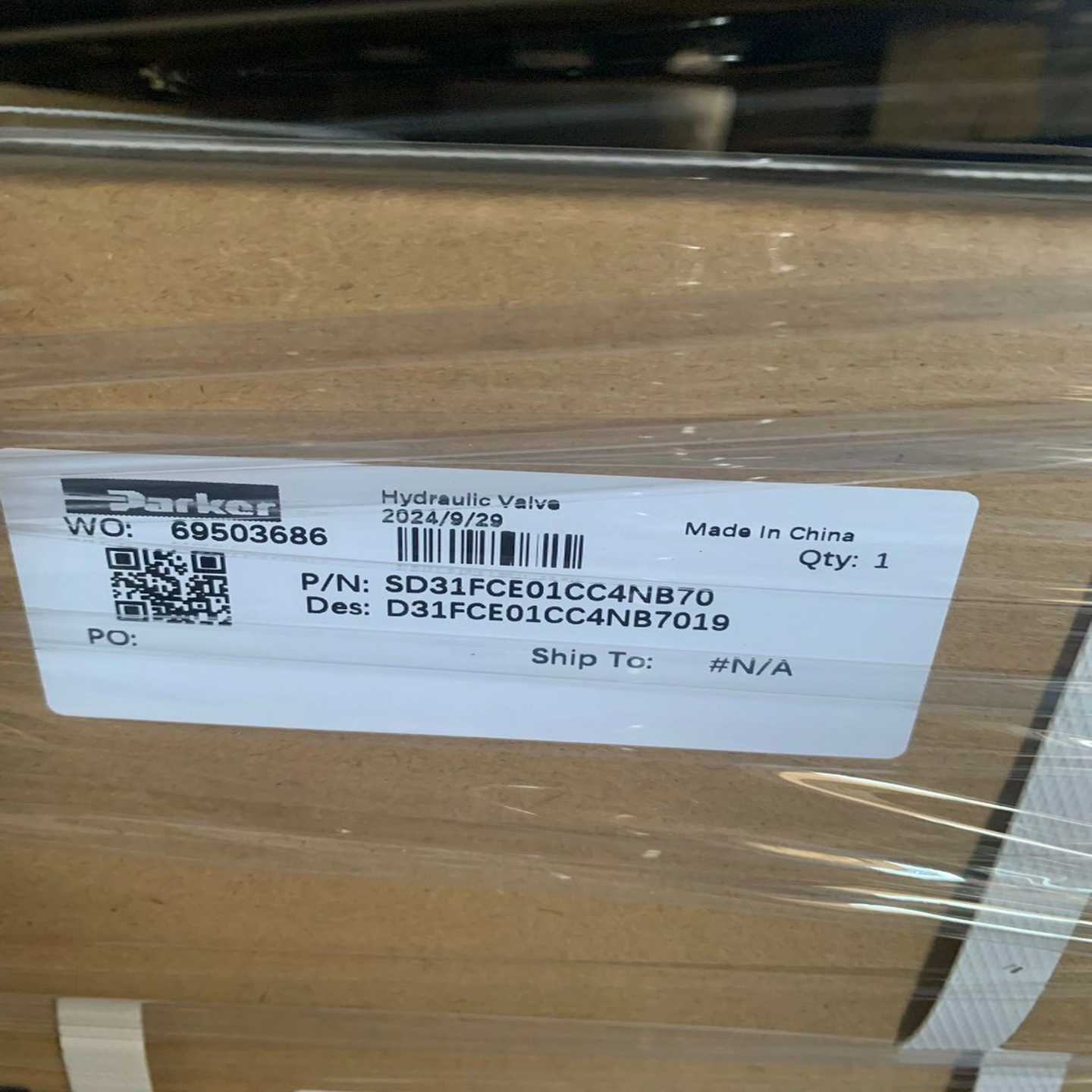 D31FCE02DC1NB70派克原装比例换向阀现货当天下单-议价